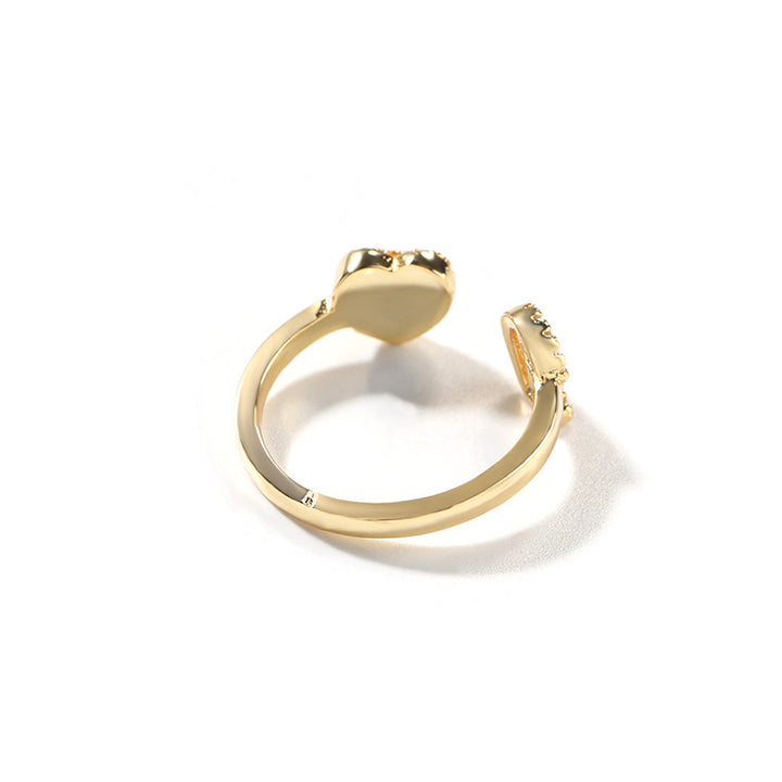 Keepsake Initial Ring