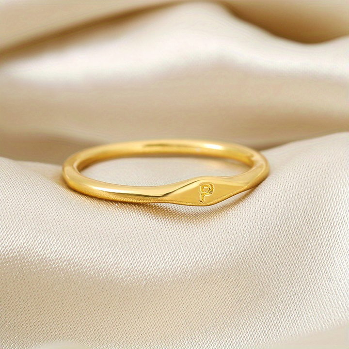 Signature Initial Ring Collection