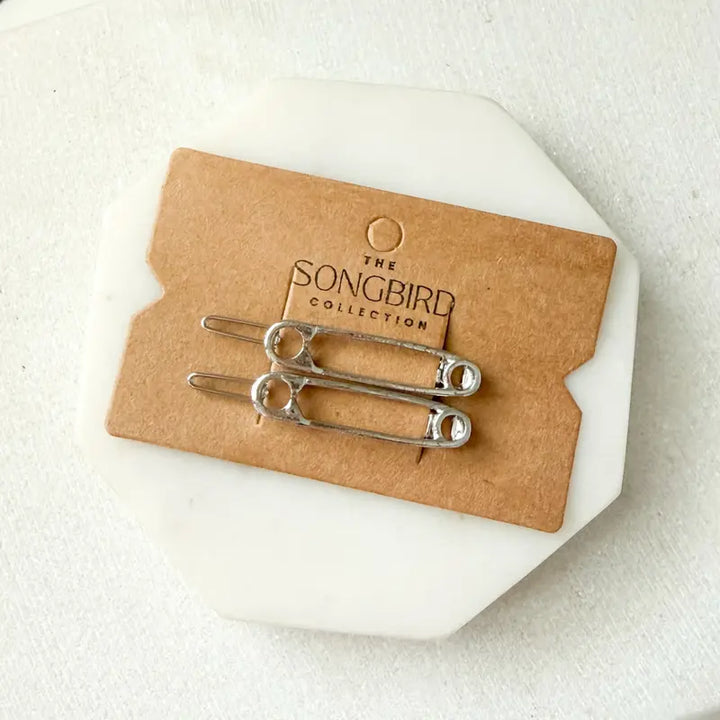 Safety Pin Hair Clip