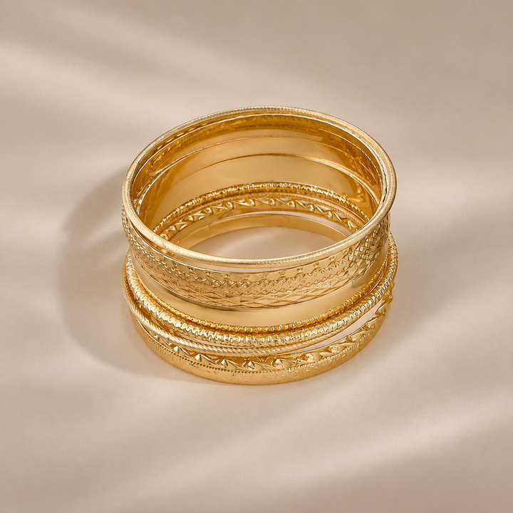 7-Piece Stackable Bangle Set