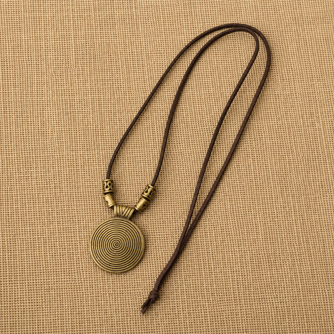 Boho Long Pendant Necklace