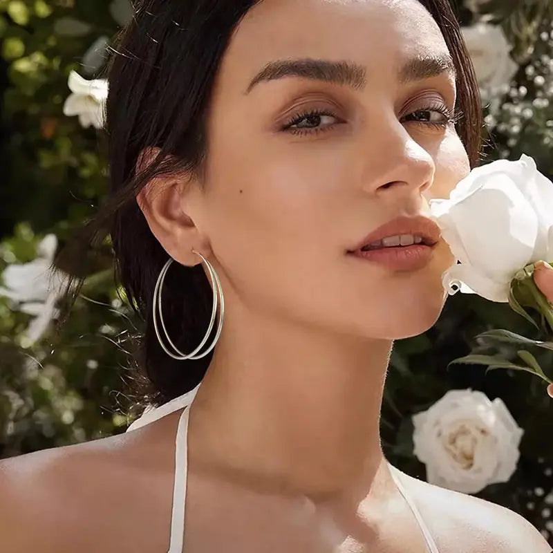 Double Hoop Earrings