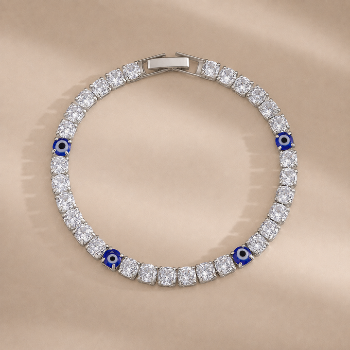Evil Eye Tennis Bracelet