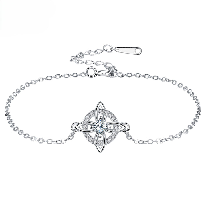 Celtic Knot Birthstone Bracelet