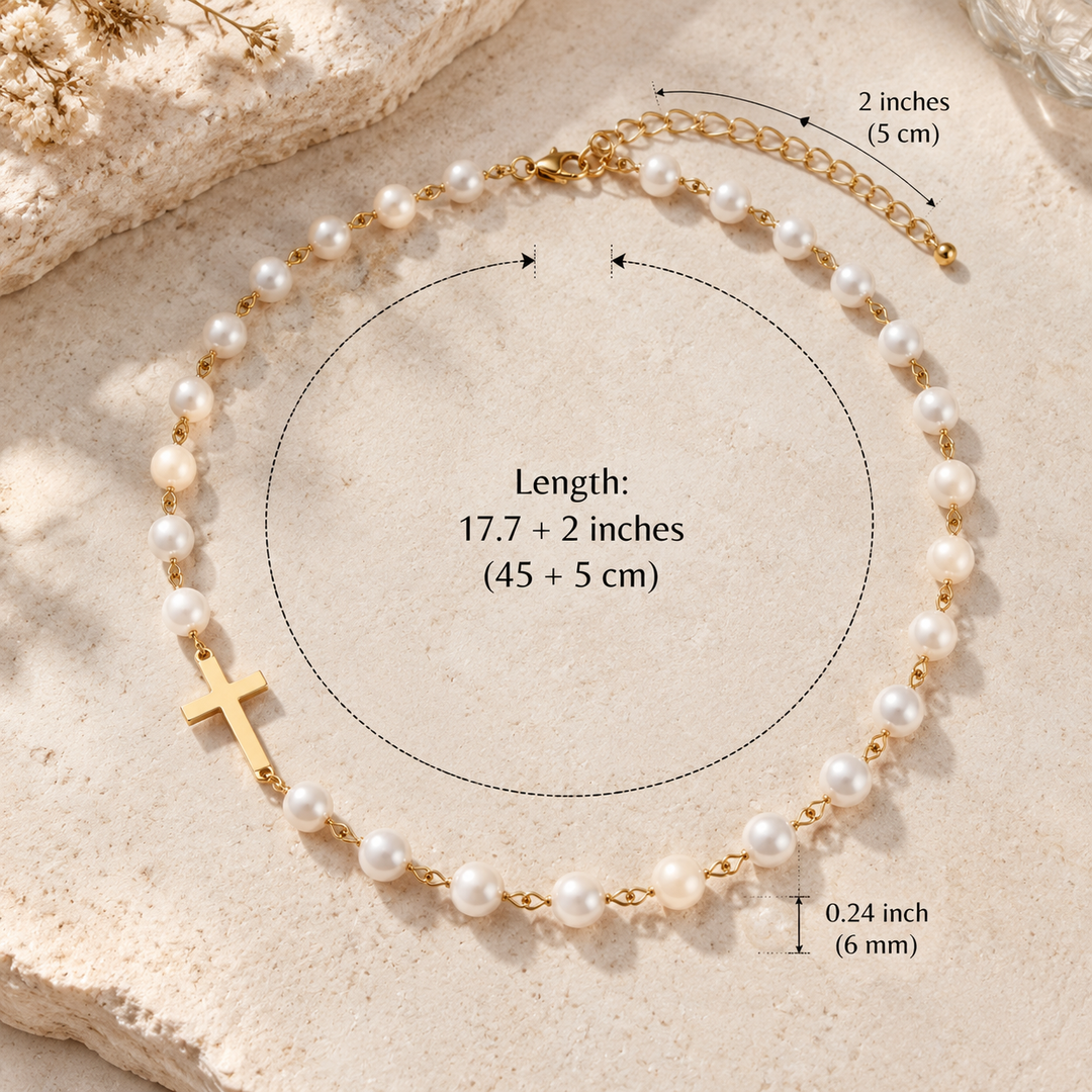 Pearl Cross Jewelry