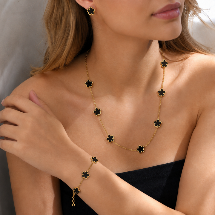 Floral Jewelry Set