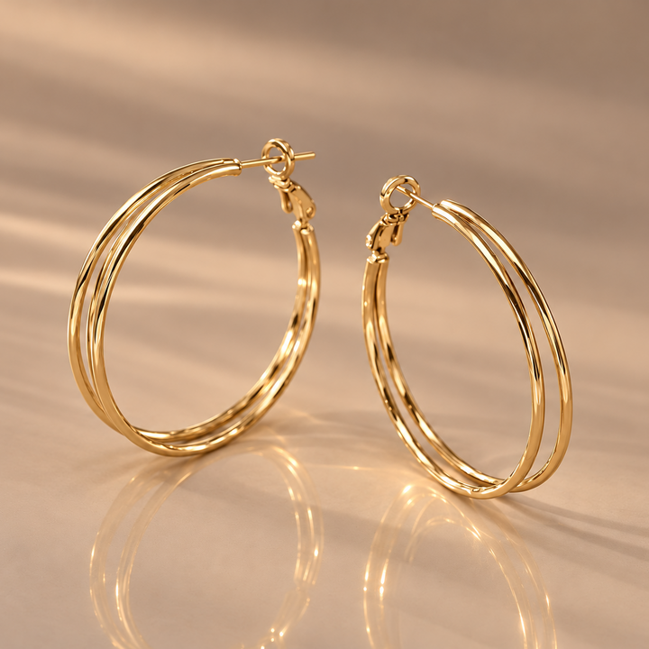 Double Hoop Earrings