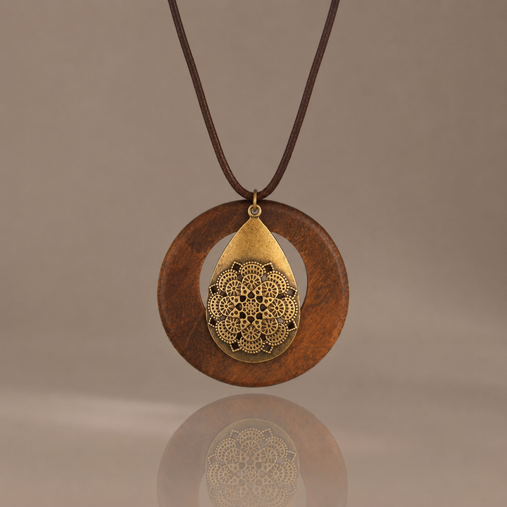 Boho Long Pendant Necklace