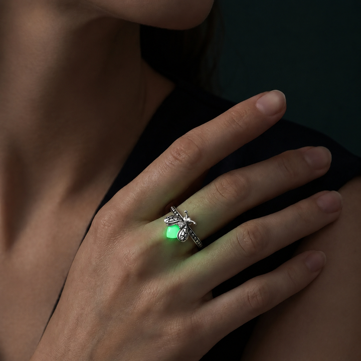 Glow In The Dark Firefly Ring