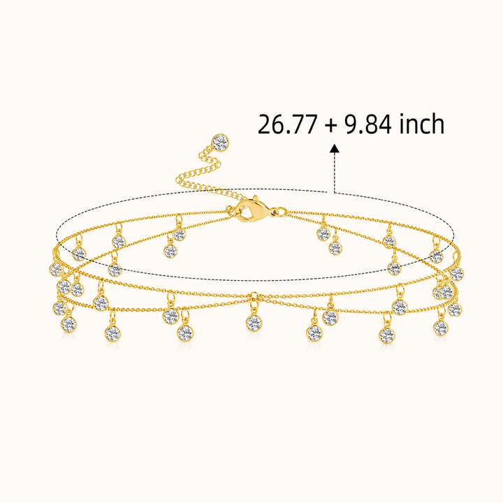 Dainty Drop Waist Chain