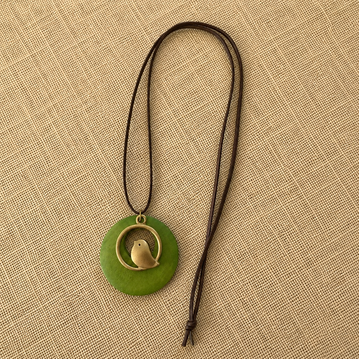 Boho Long Pendant Necklace