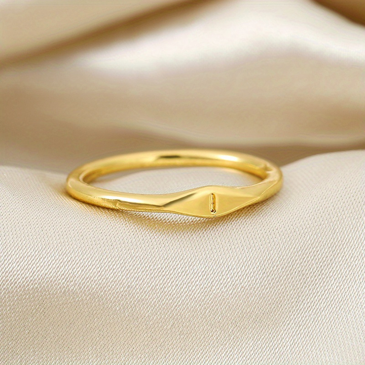 Signature Initial Ring Collection