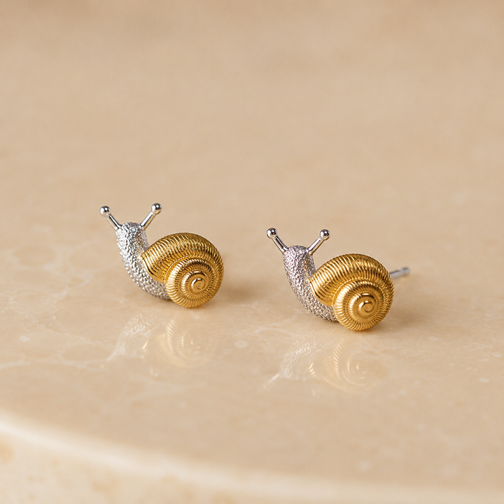 Snail Stud Earrings