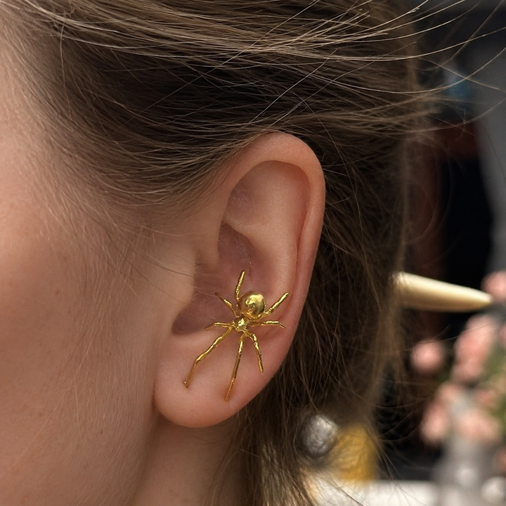 Spider Drop Earrings