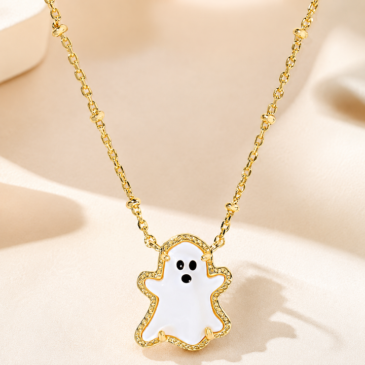 Ghost Pendant Necklace