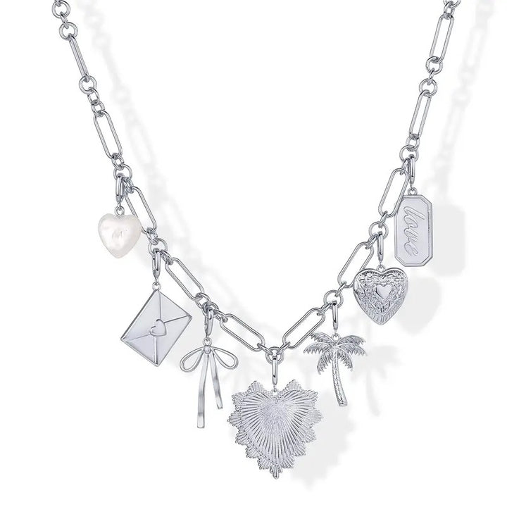 Love Charm Heart Necklace
