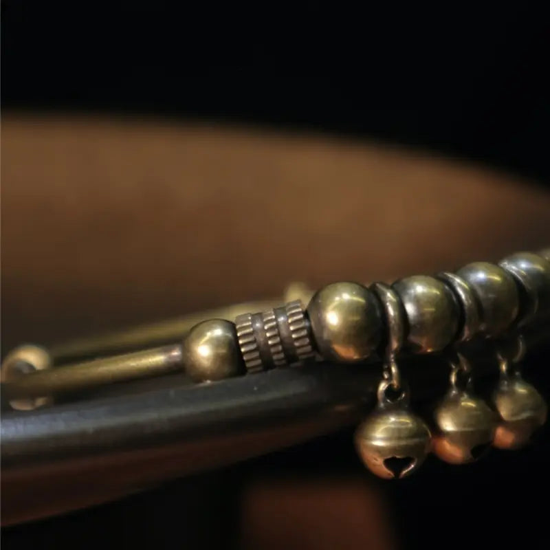 Vintage Bell Charm Bangle