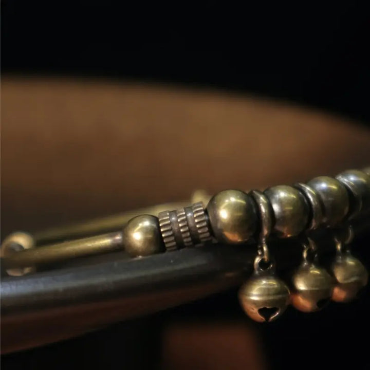 Vintage Bell Charm Bangle