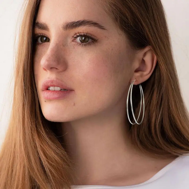 Double Hoop Earrings