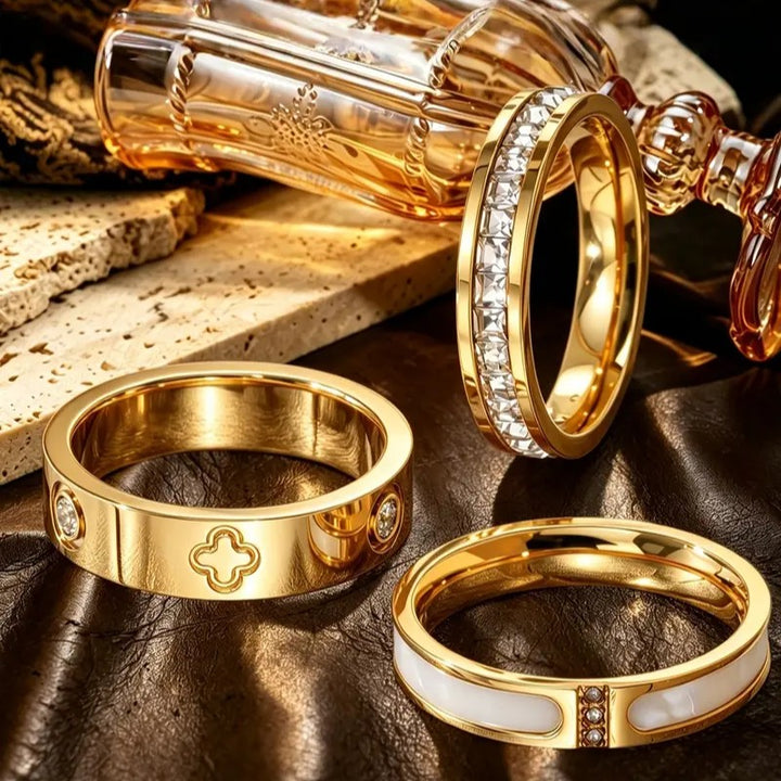 Luxe Gold Band Collection