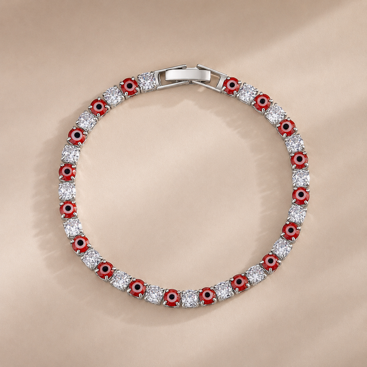 Evil Eye Tennis Bracelet