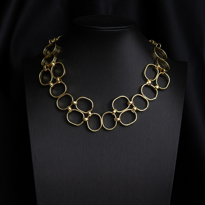 Cascade Metal Necklace