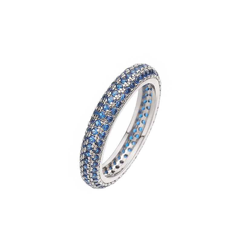 Spectrum Sparkle Band Ring
