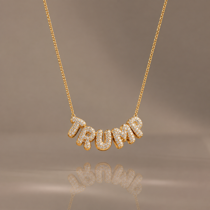 Personalized initials necklace