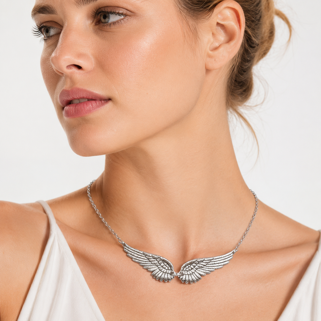 Angel Wings Pendant Necklace