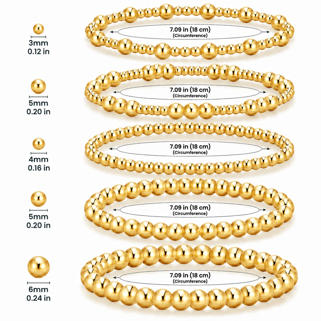 Beaded Stackable Bracelet Set