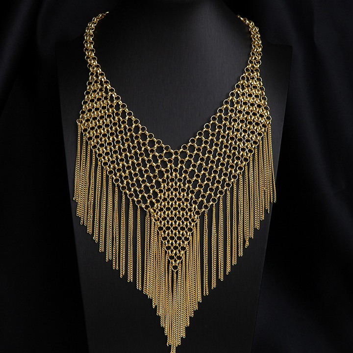 Cascade Metal Necklace