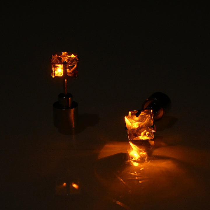 LED Light-Up Stud Earrings