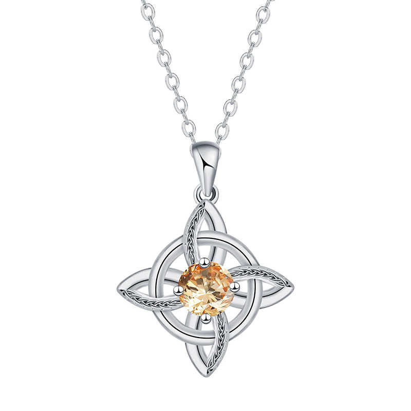 Forever Bond Birthstone Necklace