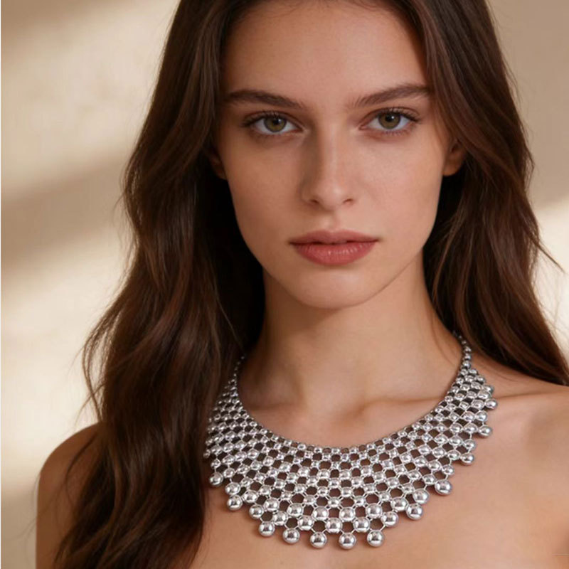 Cascade Metal Necklace