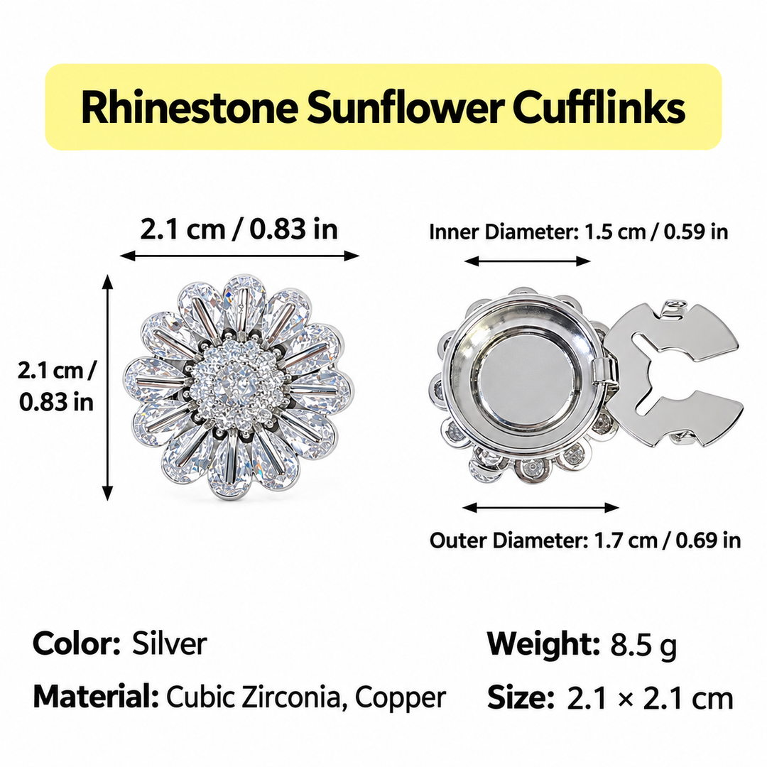 Sunflower Cufflinks
