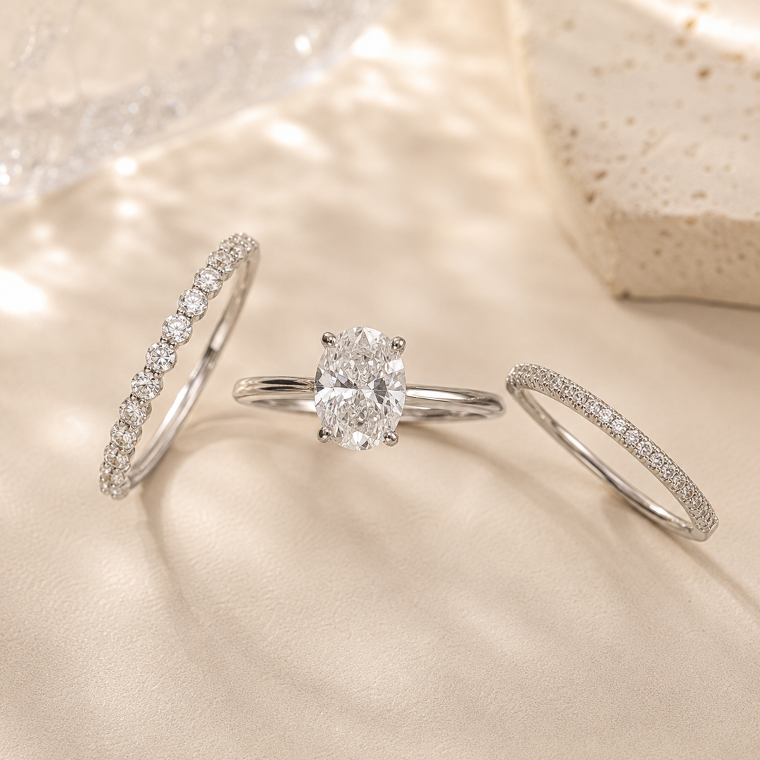 Oval Stack Ring