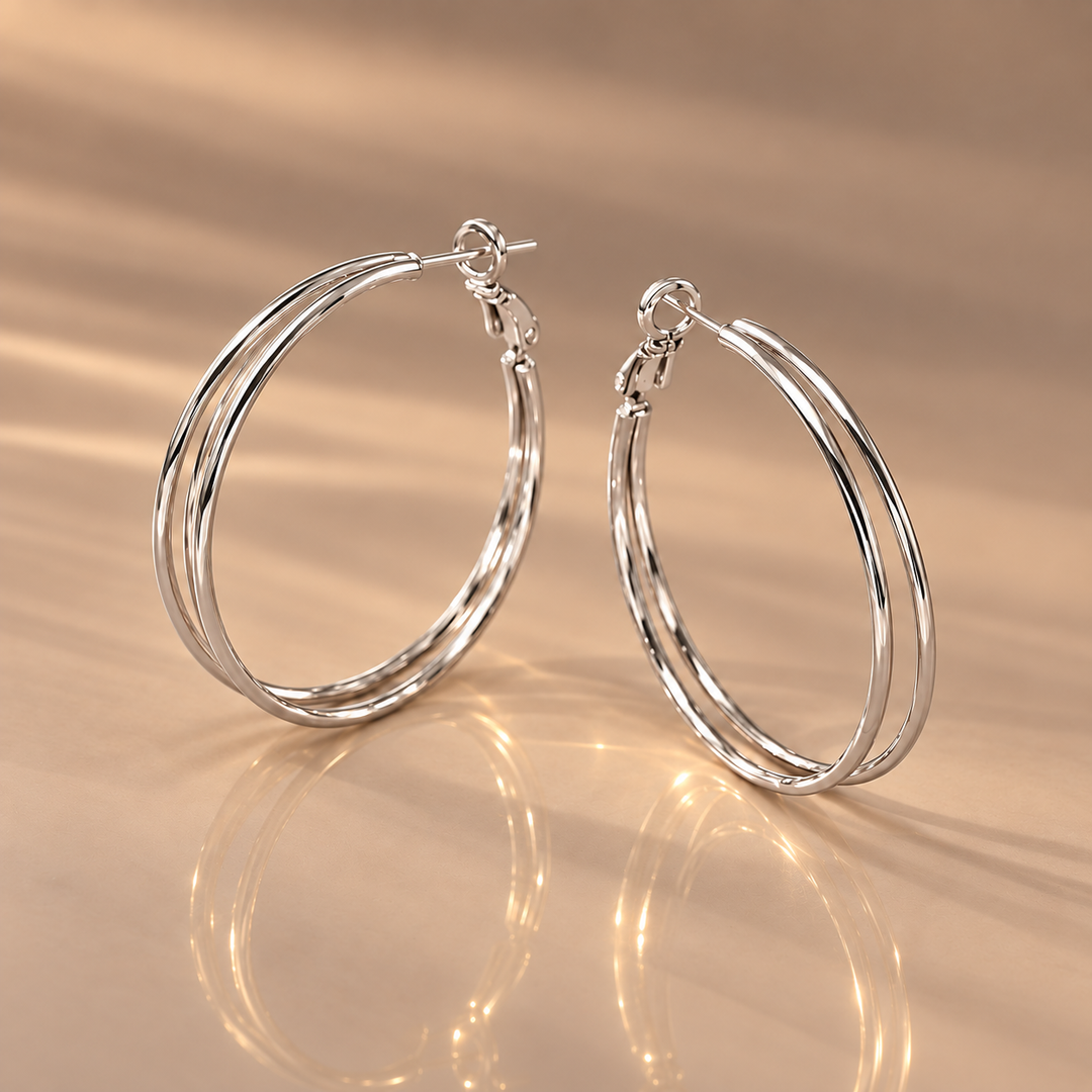 Double Hoop Earrings