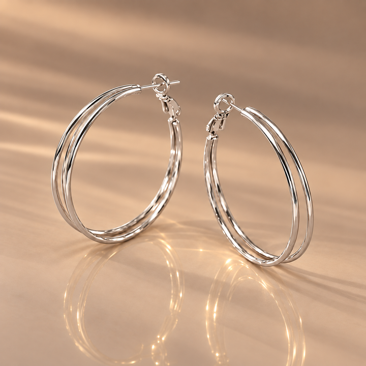 Double Hoop Earrings