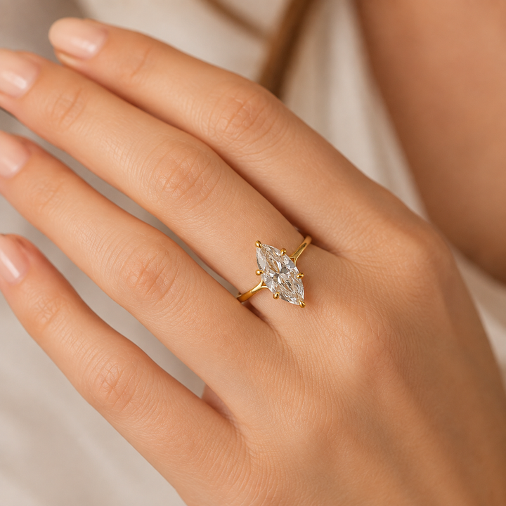 Marquise Sparkle Ring
