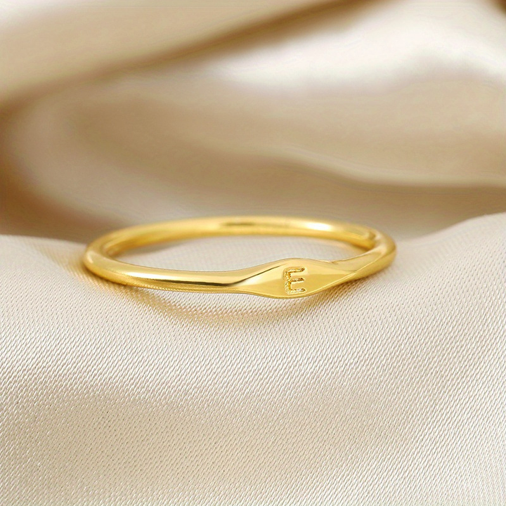 Signature Initial Ring Collection