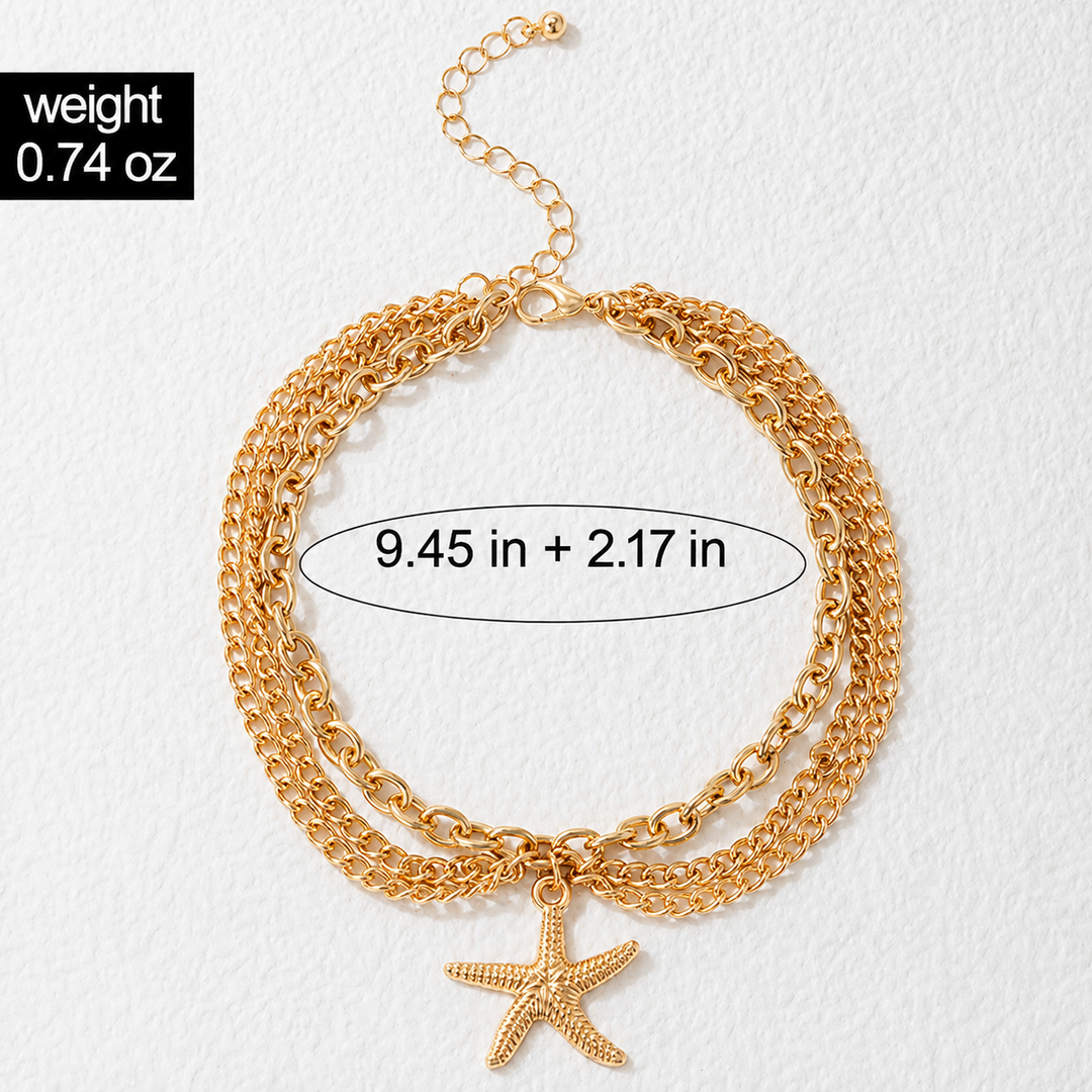 Charm Layered Anklet