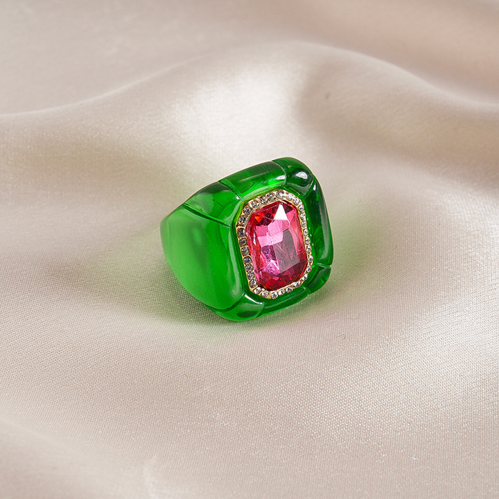 Aurora Gemstone Statement Ring
