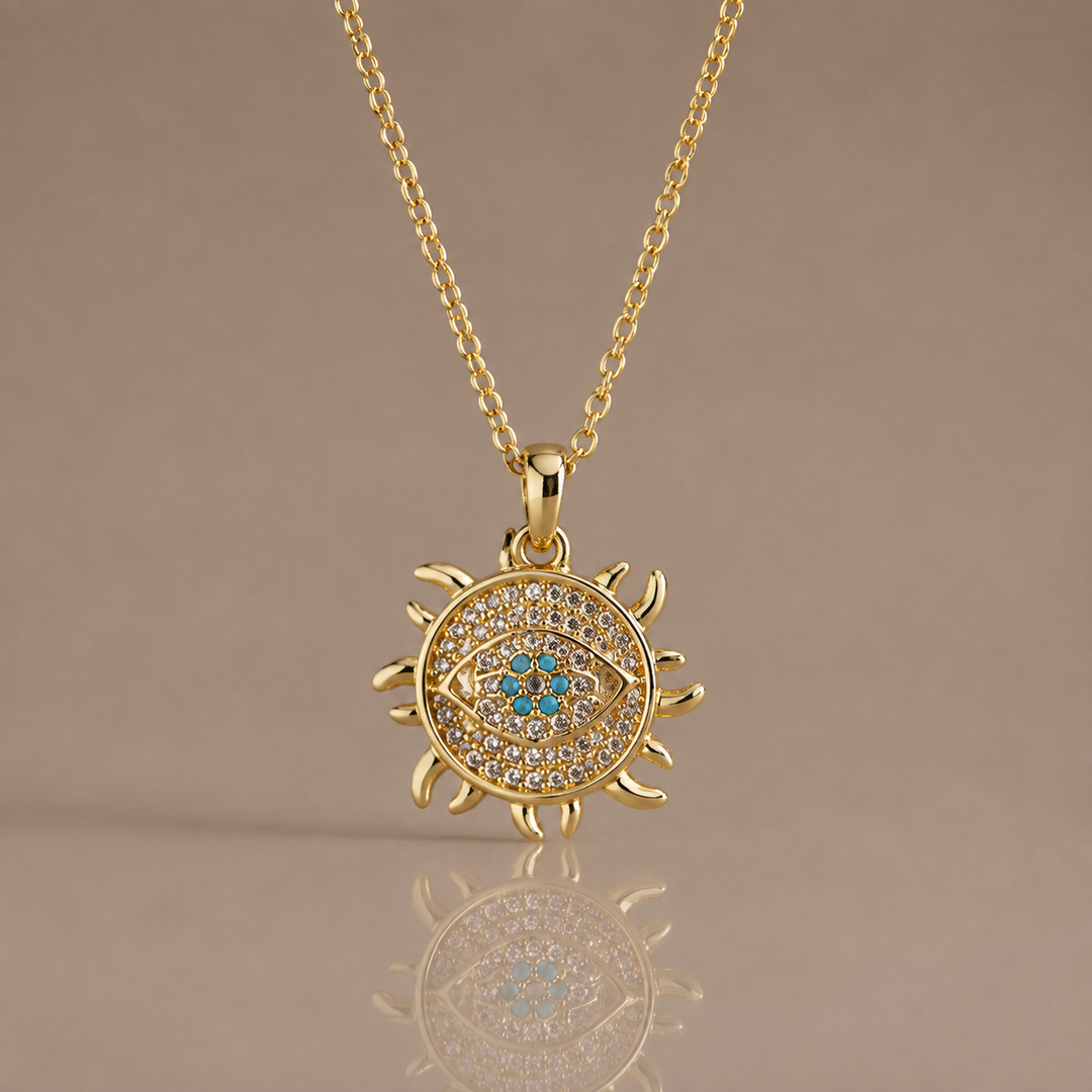 Mystic Eye Pendant Necklace