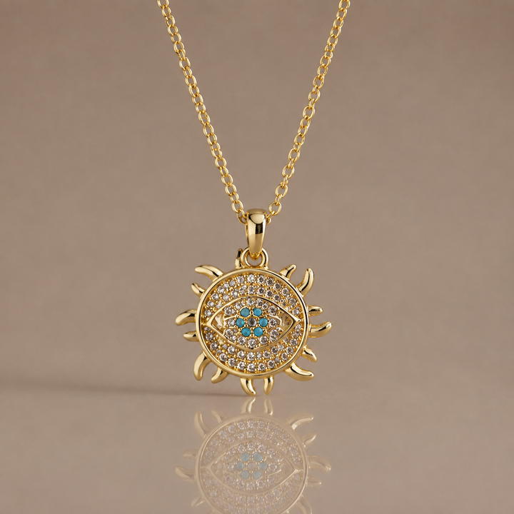 Mystic Eye Pendant Necklace
