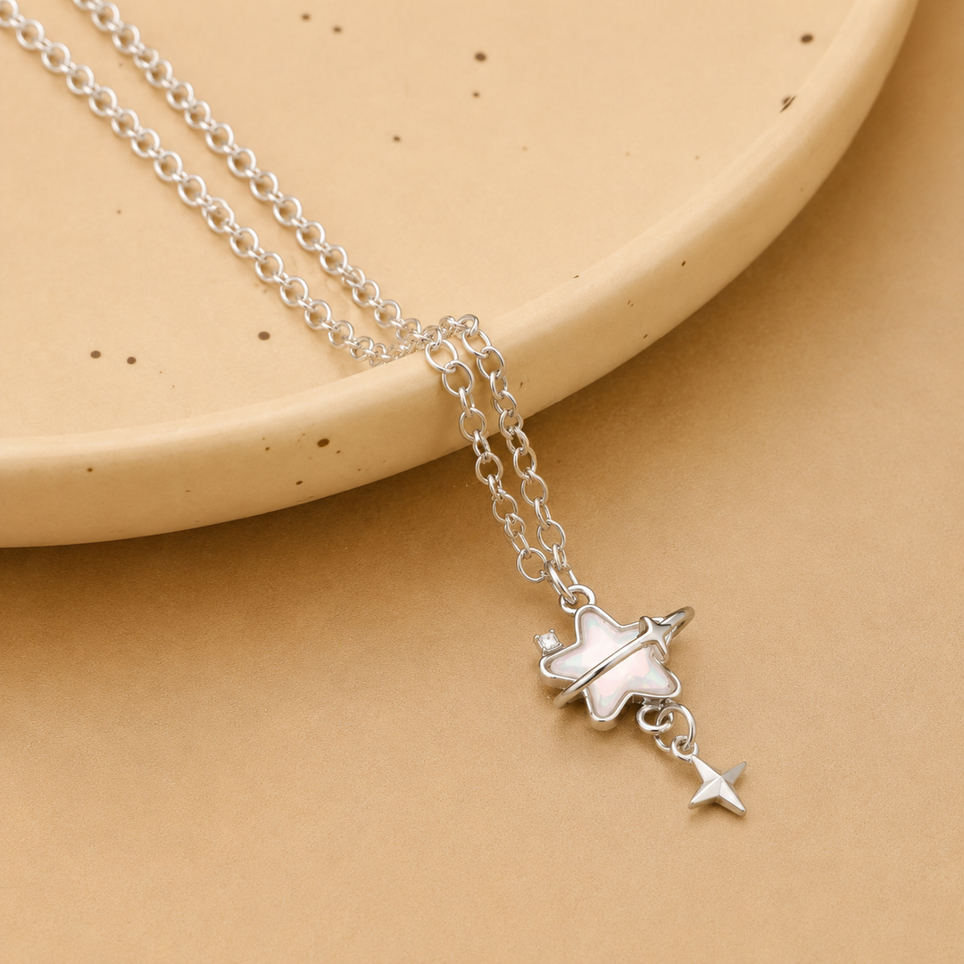 Colorful Cosmic Necklace Collection