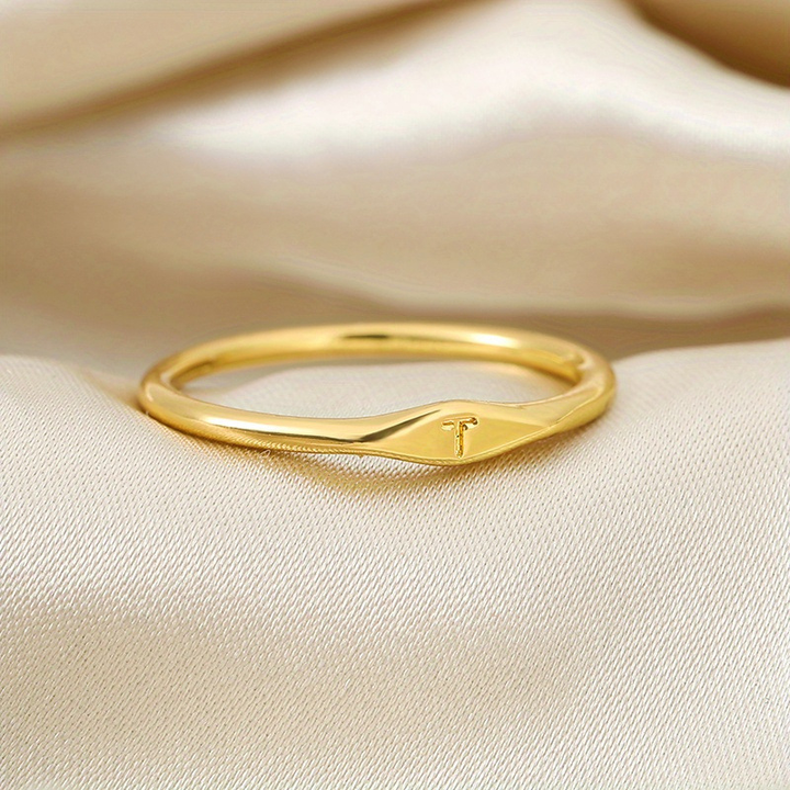 Signature Initial Ring Collection