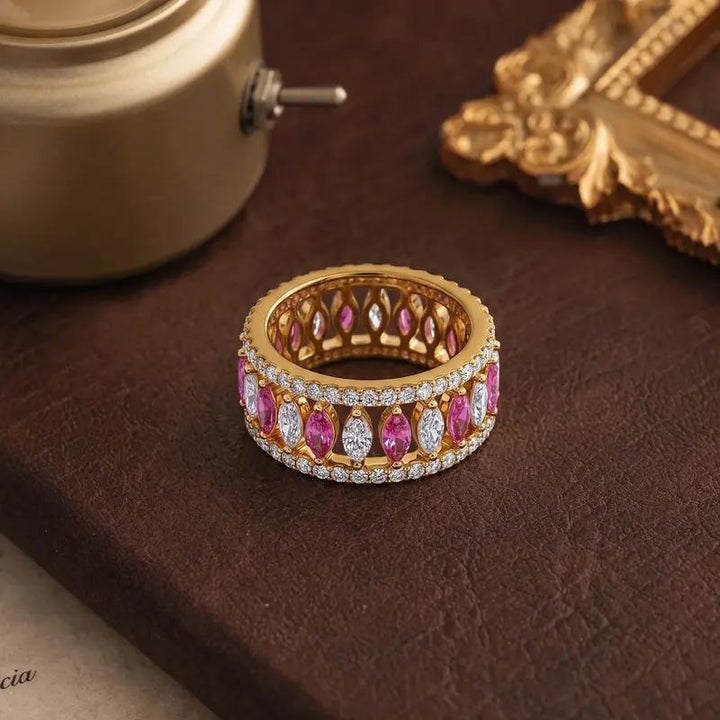 Convertible Birthstone Crown Ring