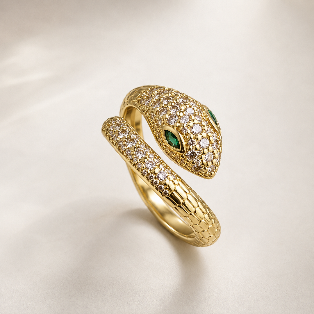Serpent Open Ring