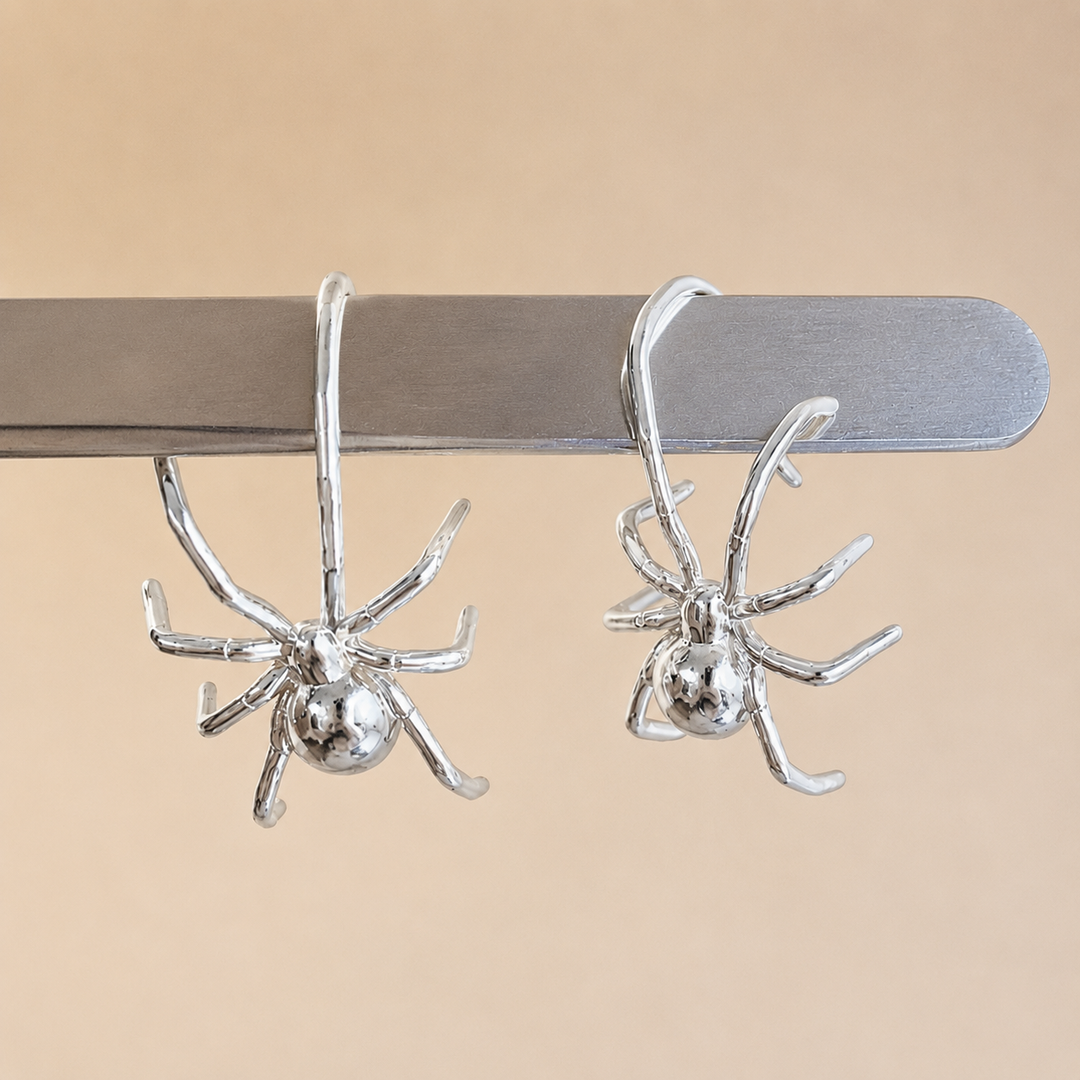 Spider Drop Earrings