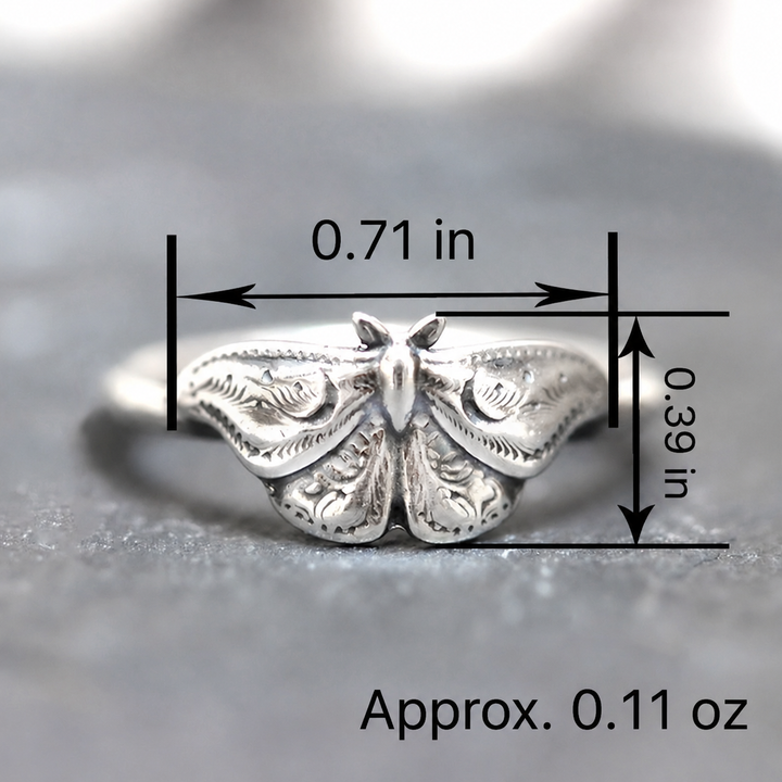 Vintage Moth Ring